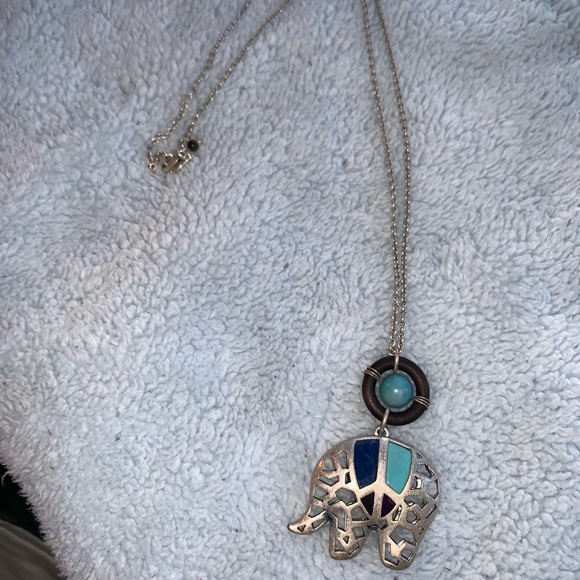 Xc Jewelry - 2/$15 Xc elephant necklace blue Xc Jewelry - 2/$15 Xc elephant necklace blue